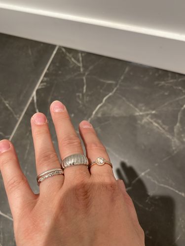 Customer photo review of Coco Ring - Sterling Silver