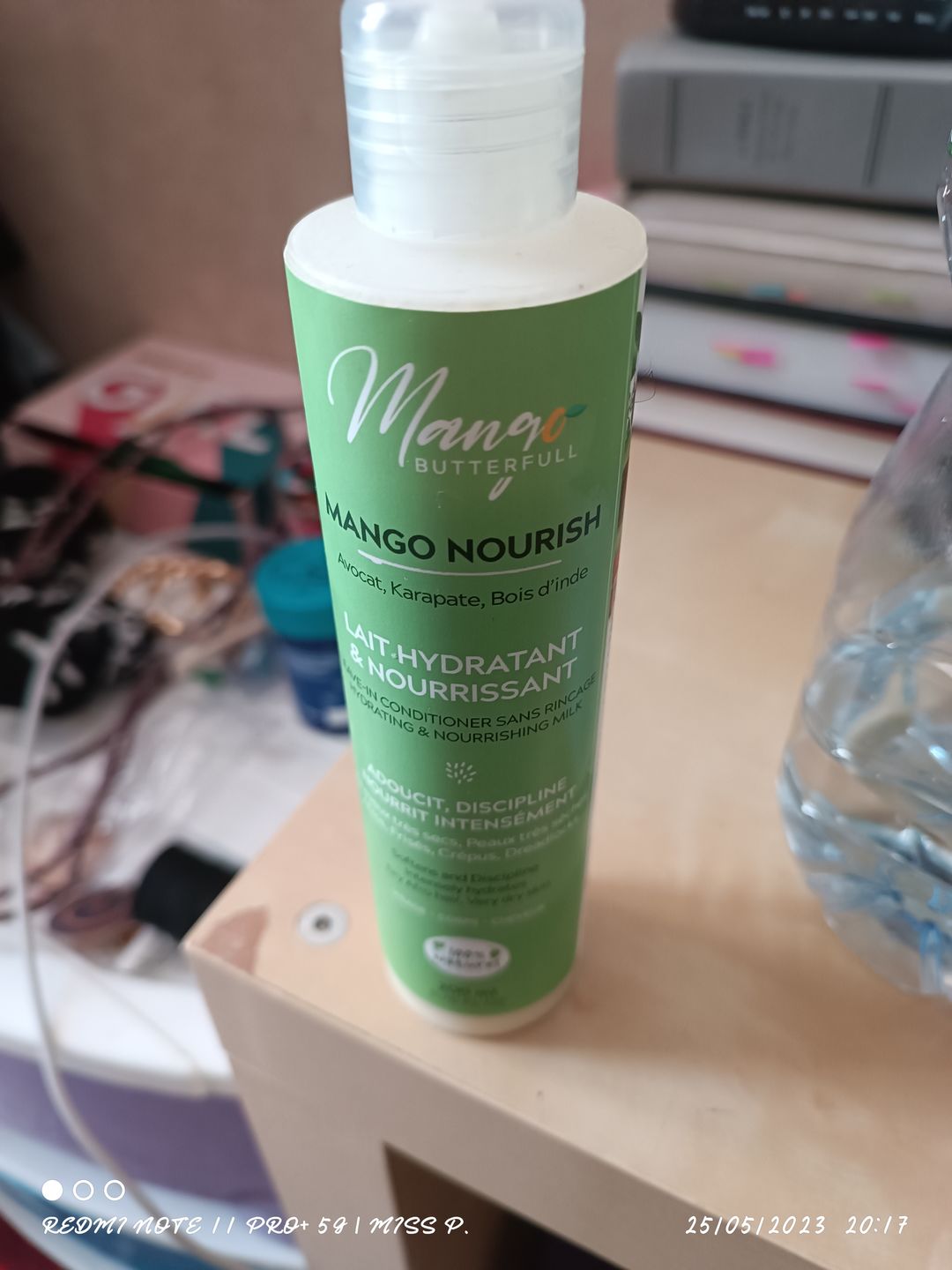 Customer photo review of Lait hydratant et nourrissant - NOURISH