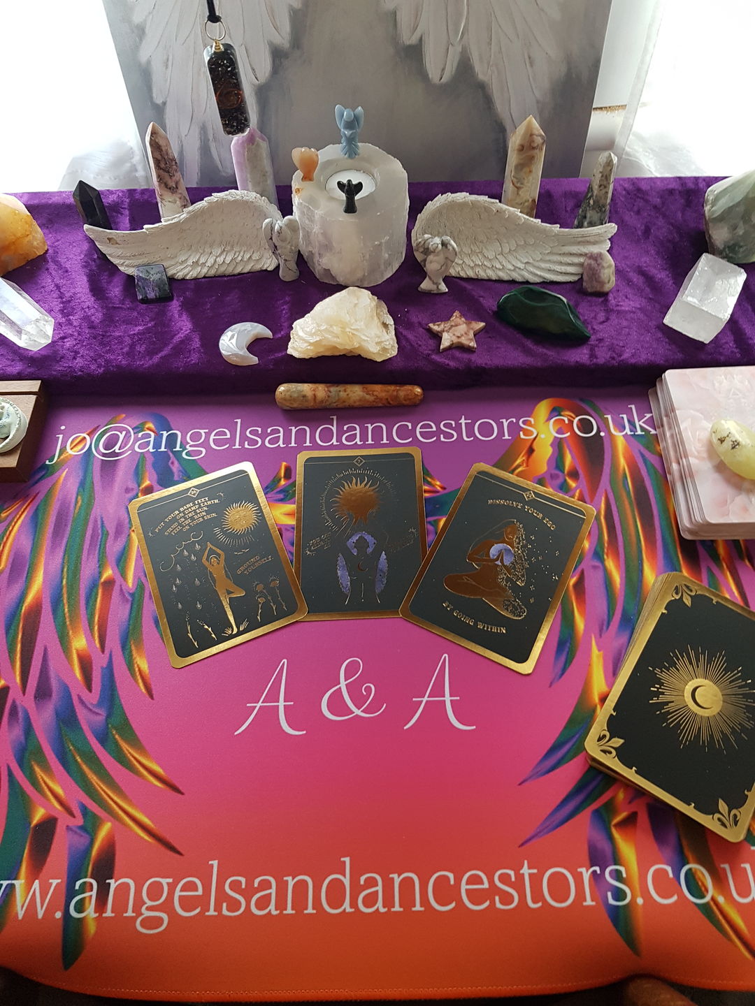 Customer photo review of Soul Whispers Card Deck