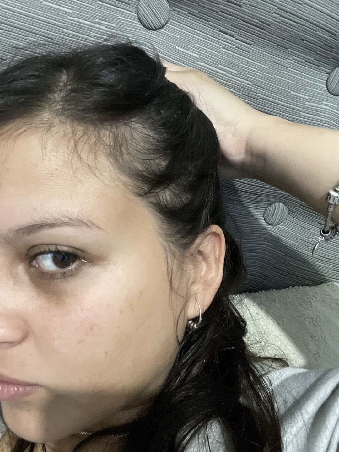 Customer photo review of Rutina grasa y caída capilar