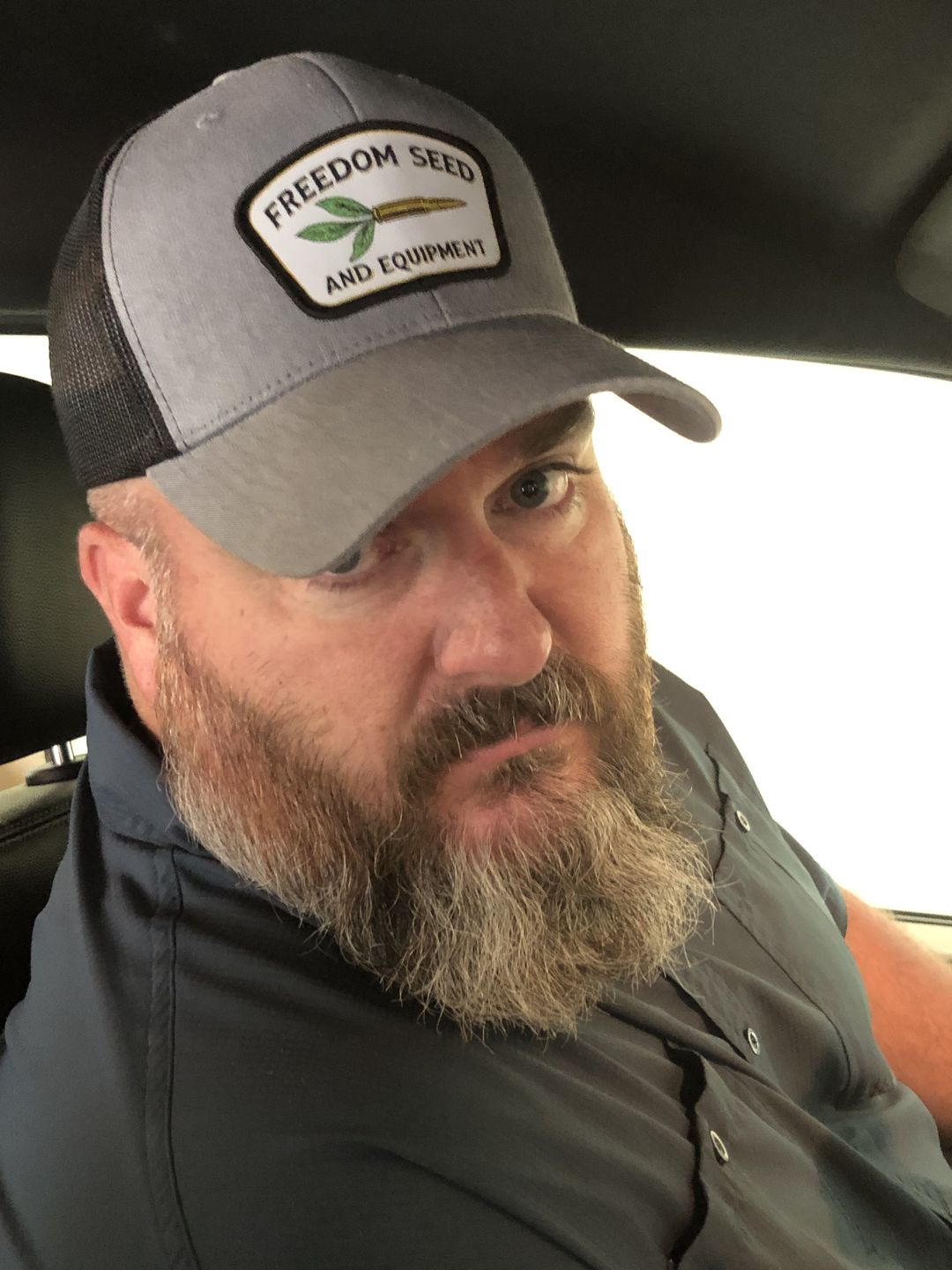 Customer photo review of Freedom Seed and Equipment Woven Patch Hat