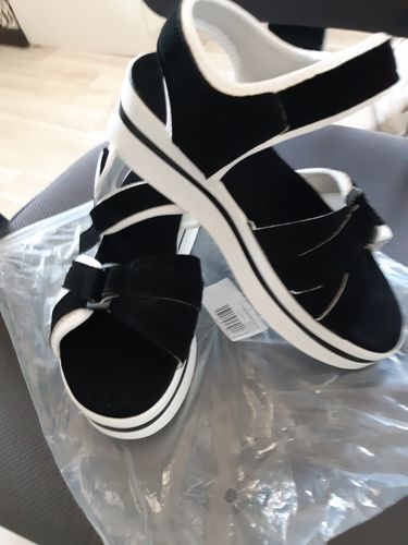Customer photo review of Summer Womens Soft Wedges