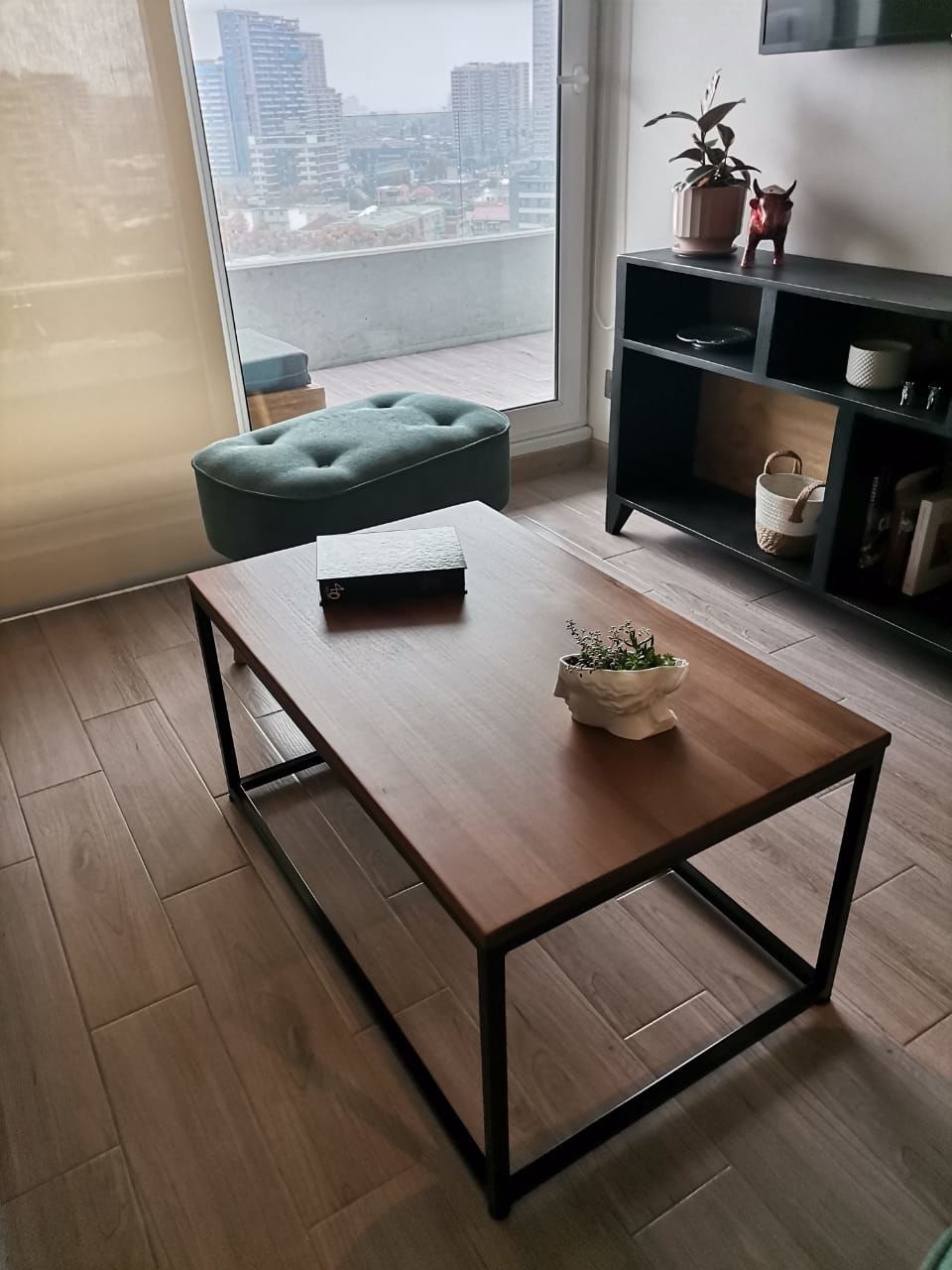 Customer photo review of Mesa de Centro Rectangular — Kallfu.cl