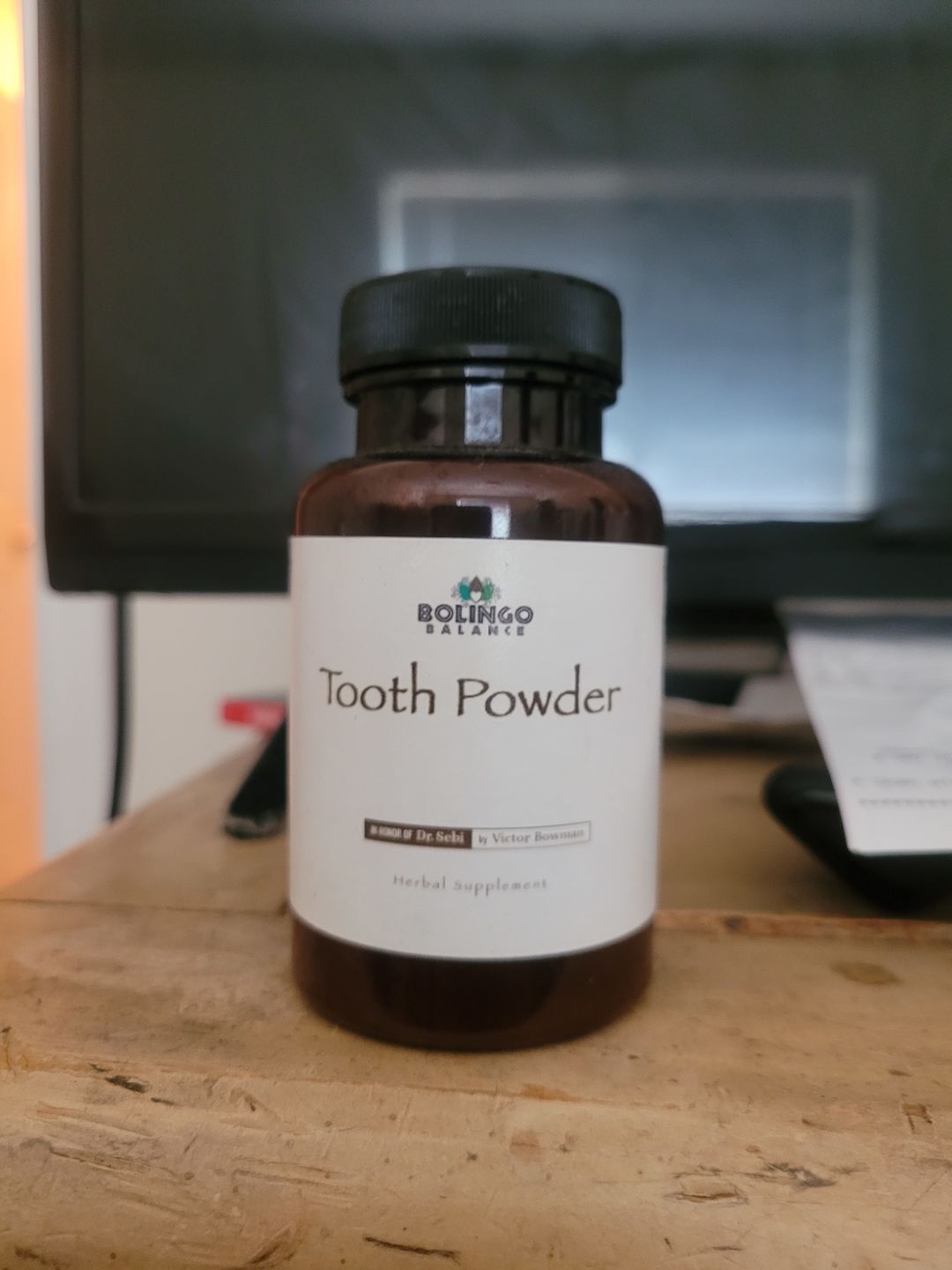 Customer photo review of TOOTH POWDER
