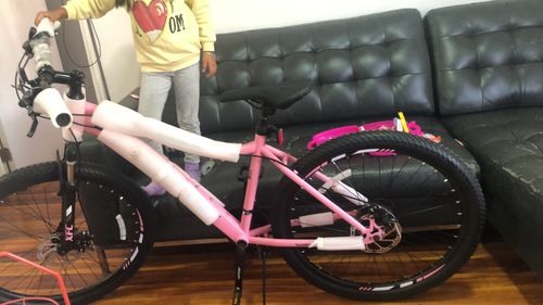 Customer photo review of Bicicleta Mountain Bike Mujer Rynn Aro 26
