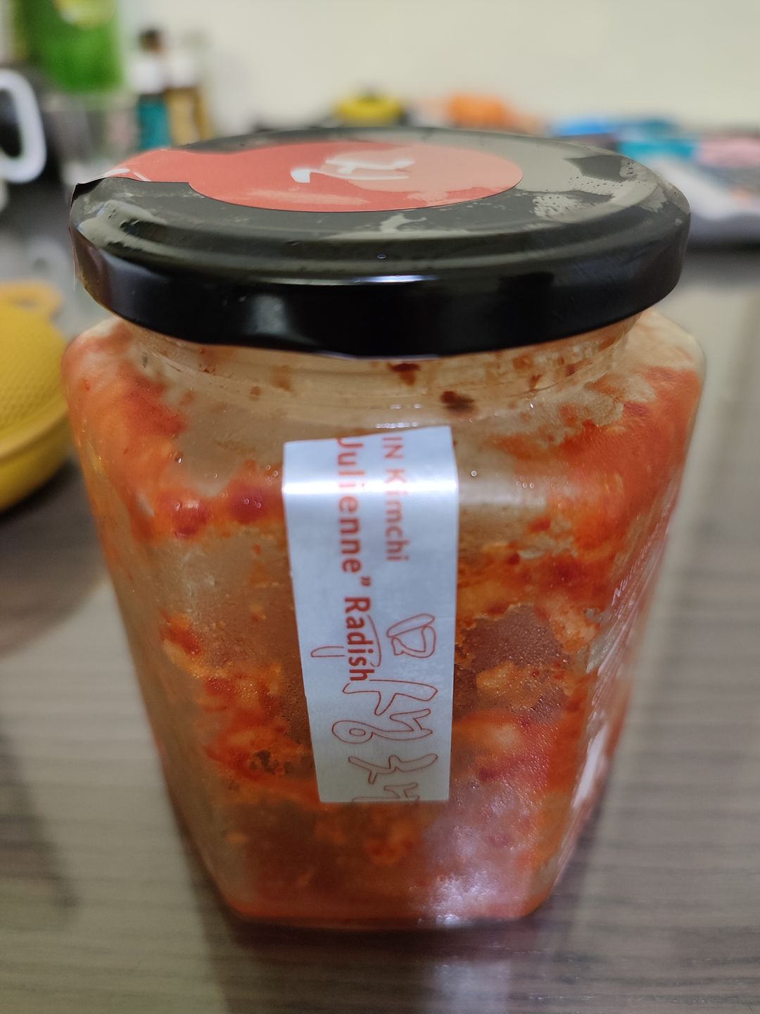 Customer photo review of JIN "Julienne" Radish Salad