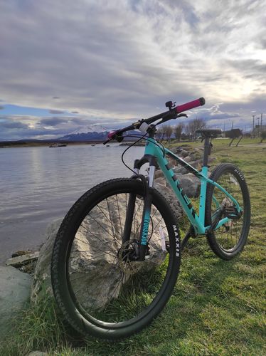 Customer photo review of Bicicleta Mountain Bike Marlin 7 Aro 29 Verde