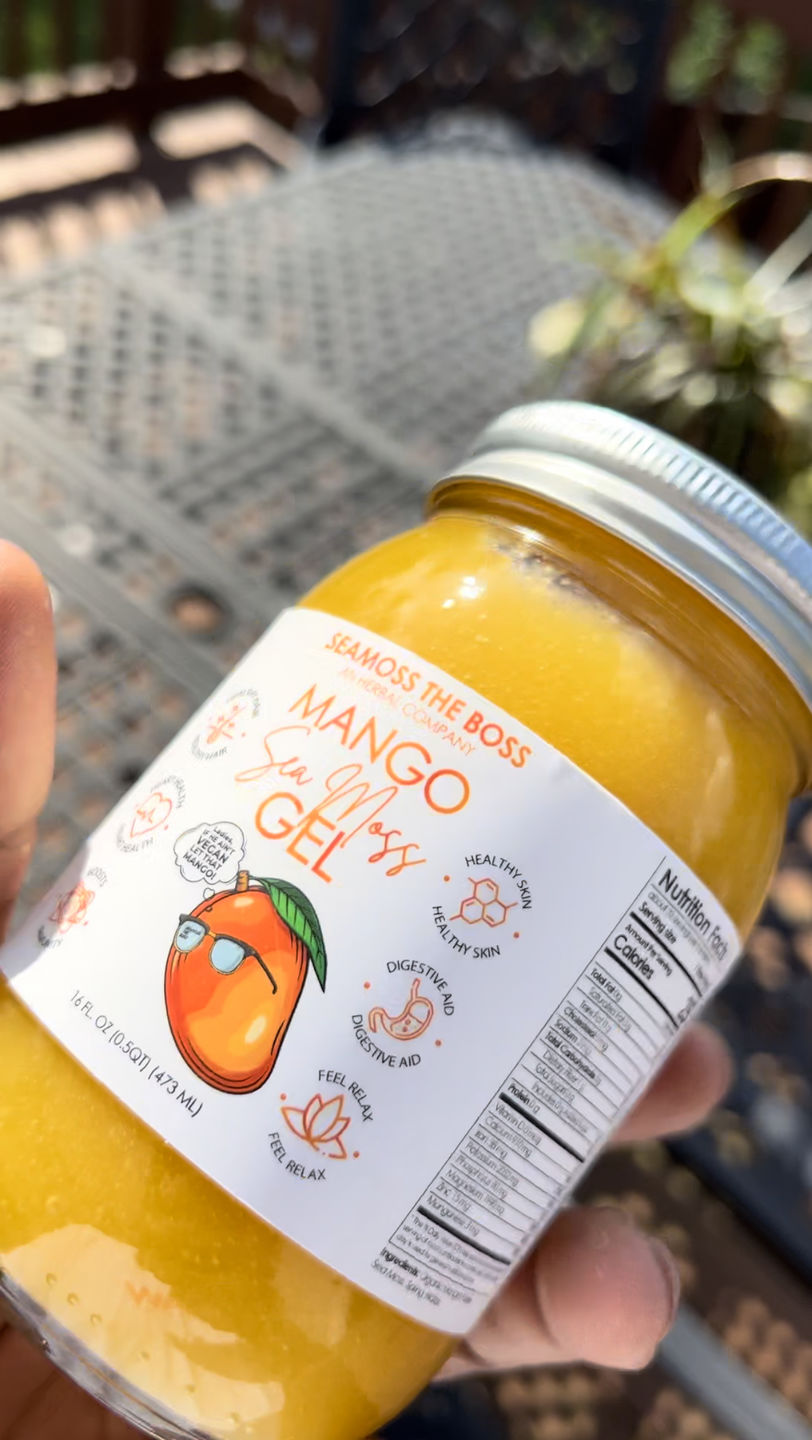 Customer photo review of Mango Sea Moss Gel