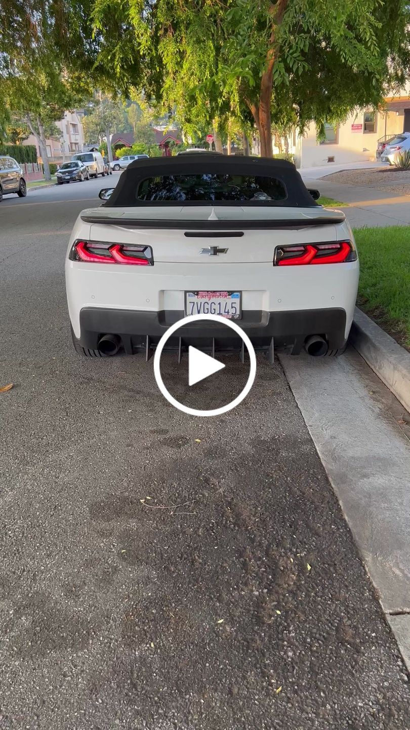 Customer video review of 2014-2015 CHEVY CAMARO UMBRA LED TAILLIGHTS GLOSS BLACK/SMOKE LENS