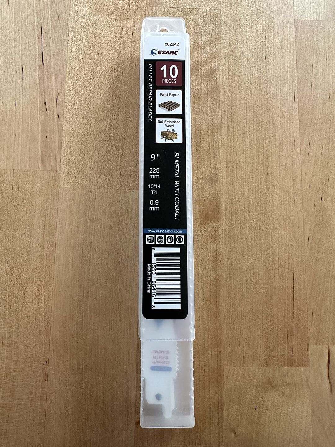 Customer photo review of Nail-Embedded Wood/Pallet Dismantling – Bi-Metal, 9 in, 10/14 TPI Reciprocating Saw Blade