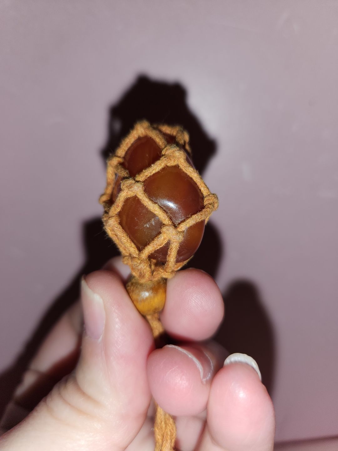 Customer photo review of Pierres magiques des Nâgas Hin Patawee Kong Kathat (modèle pendentif).