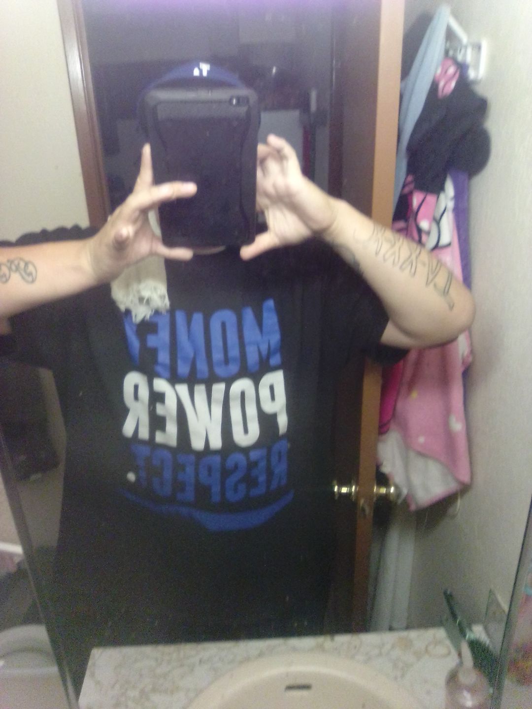Customer photo review of Mystery Box of 12 T-Shirts