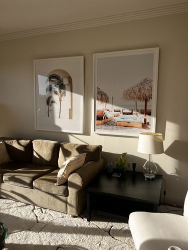 Customer photo review of Palm Arch I by Miguel Herandez Art Print