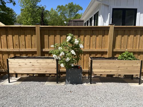 Customer photo review of 18" x 60" Raised Garden Bed