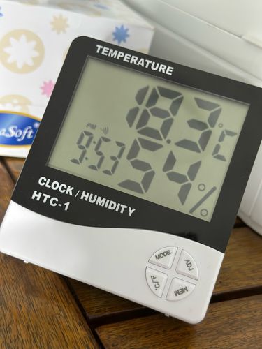 Customer photo review of Digital Humidity Reader