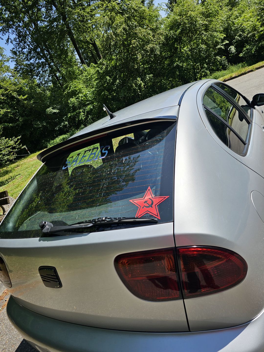 Customer photo review of SAEBIS® Lifestyle Auto Folie weiß, schwarz oder Chameleon