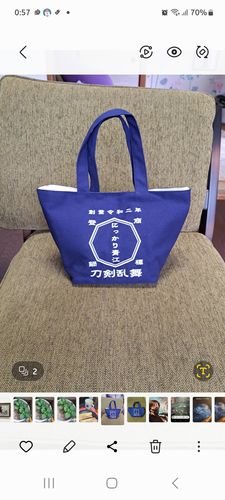 Customer photo review of 商店風－トートバッグ お名前入り