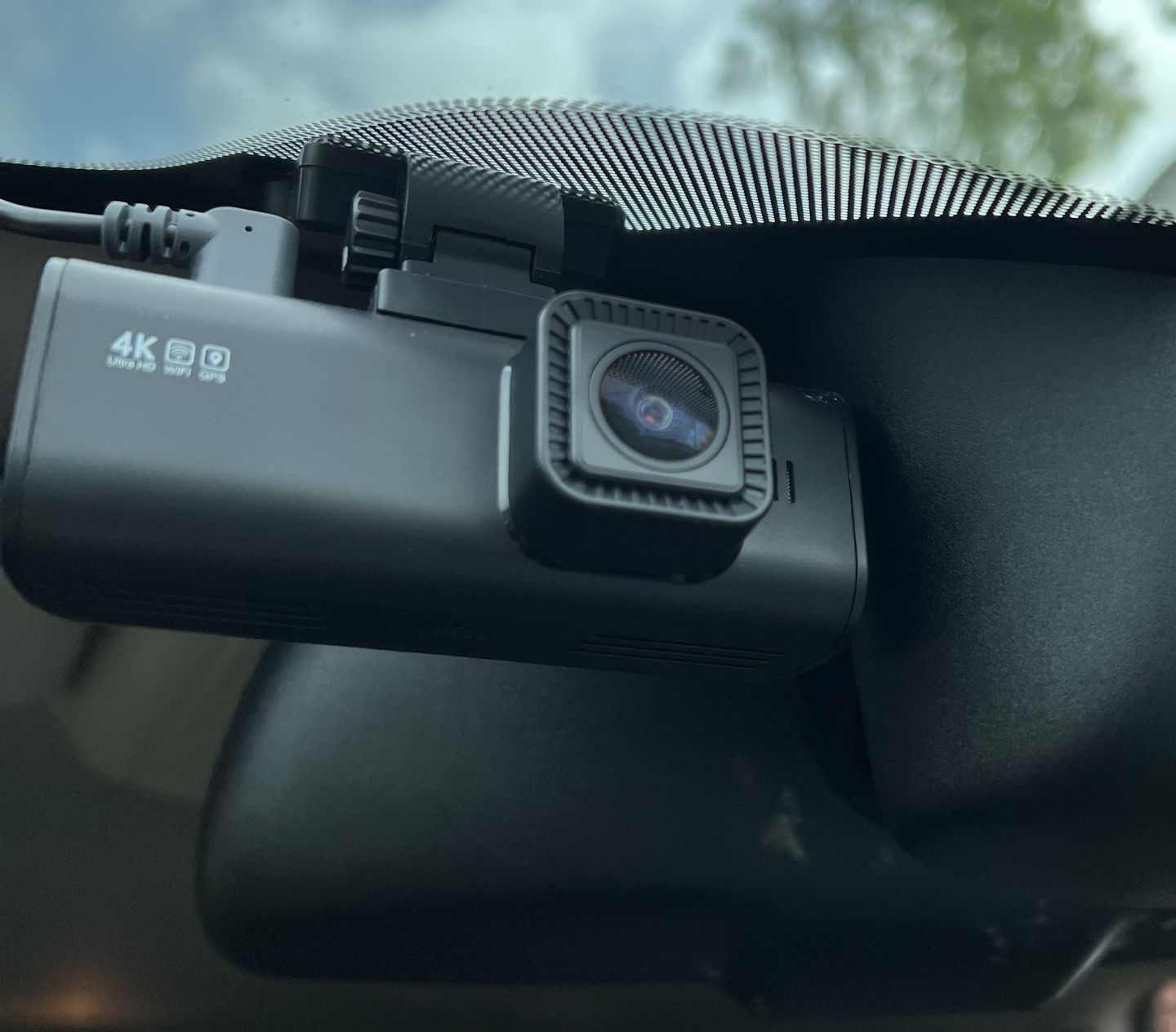 Customer photo review of Redtiger F7N 4K Dual Front and Rear Dash Cam With 64GB SD Card