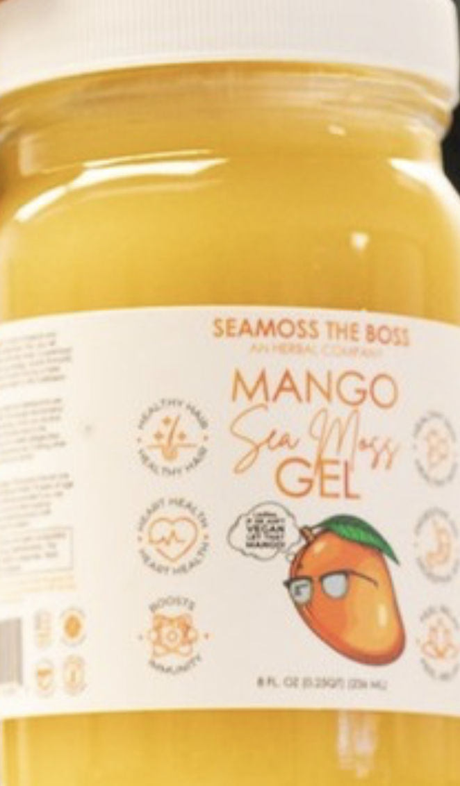 Customer photo review of Mango Sea Moss Gel