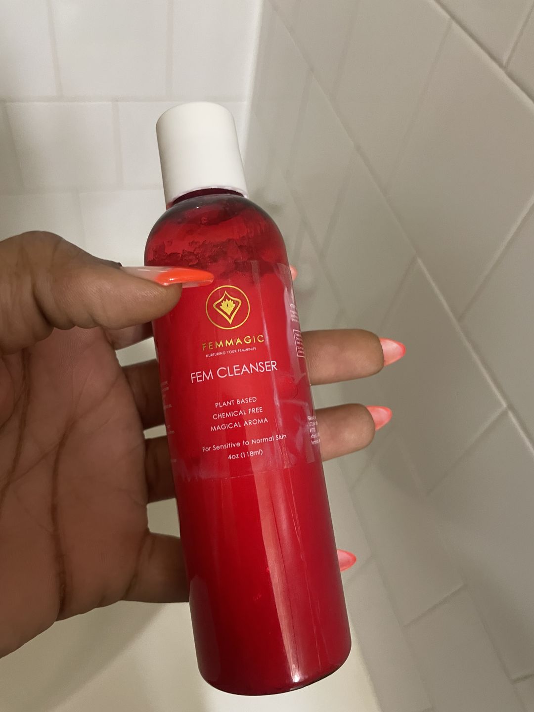 Customer photo review of FEM Cleanser