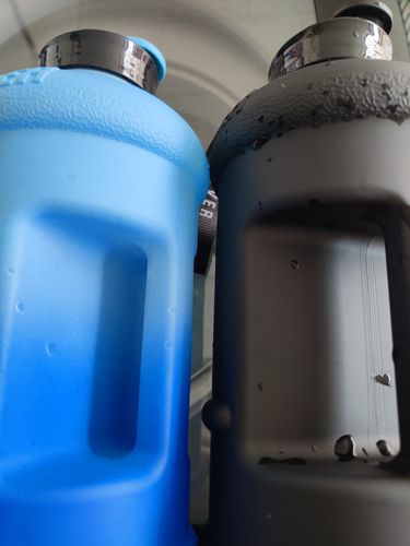 Customer photo review of 2.2L Oversized Bottle with Flip Cap