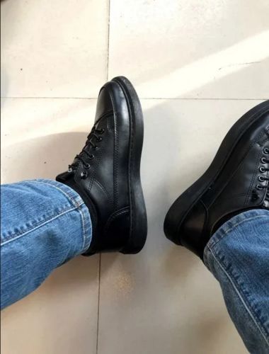 Customer photo review of Tênis Masculino Slim 2023™ - Couro Legítimo