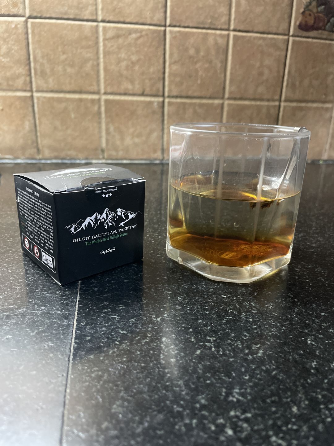 Customer photo review of 10 Gram | Himalyan Shilajit