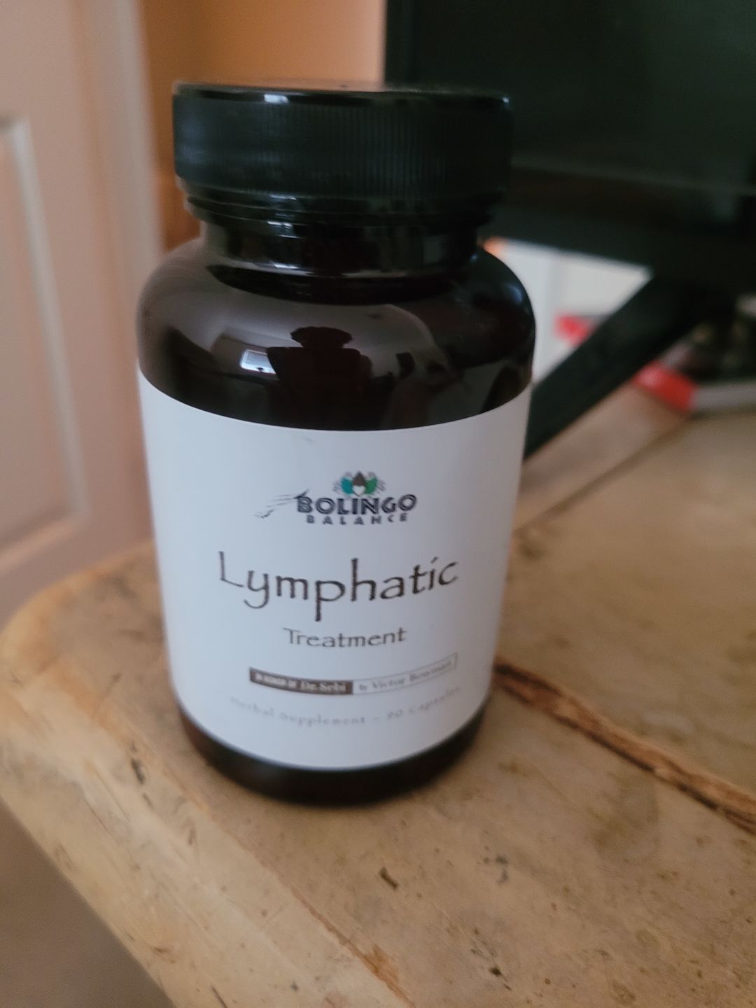 Customer photo review of LYMPHATIC CAPSULES