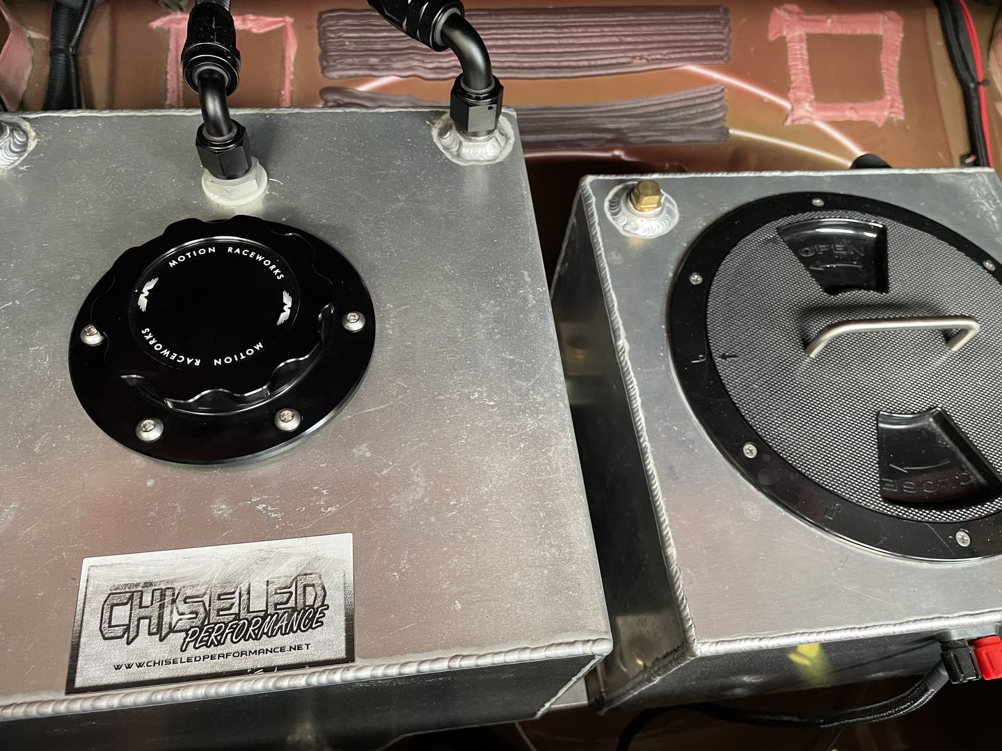 Customer photo review of Motion Billet Fuel Cap (Screw on) 6 bolt w/ Seal and Hardware 27-140