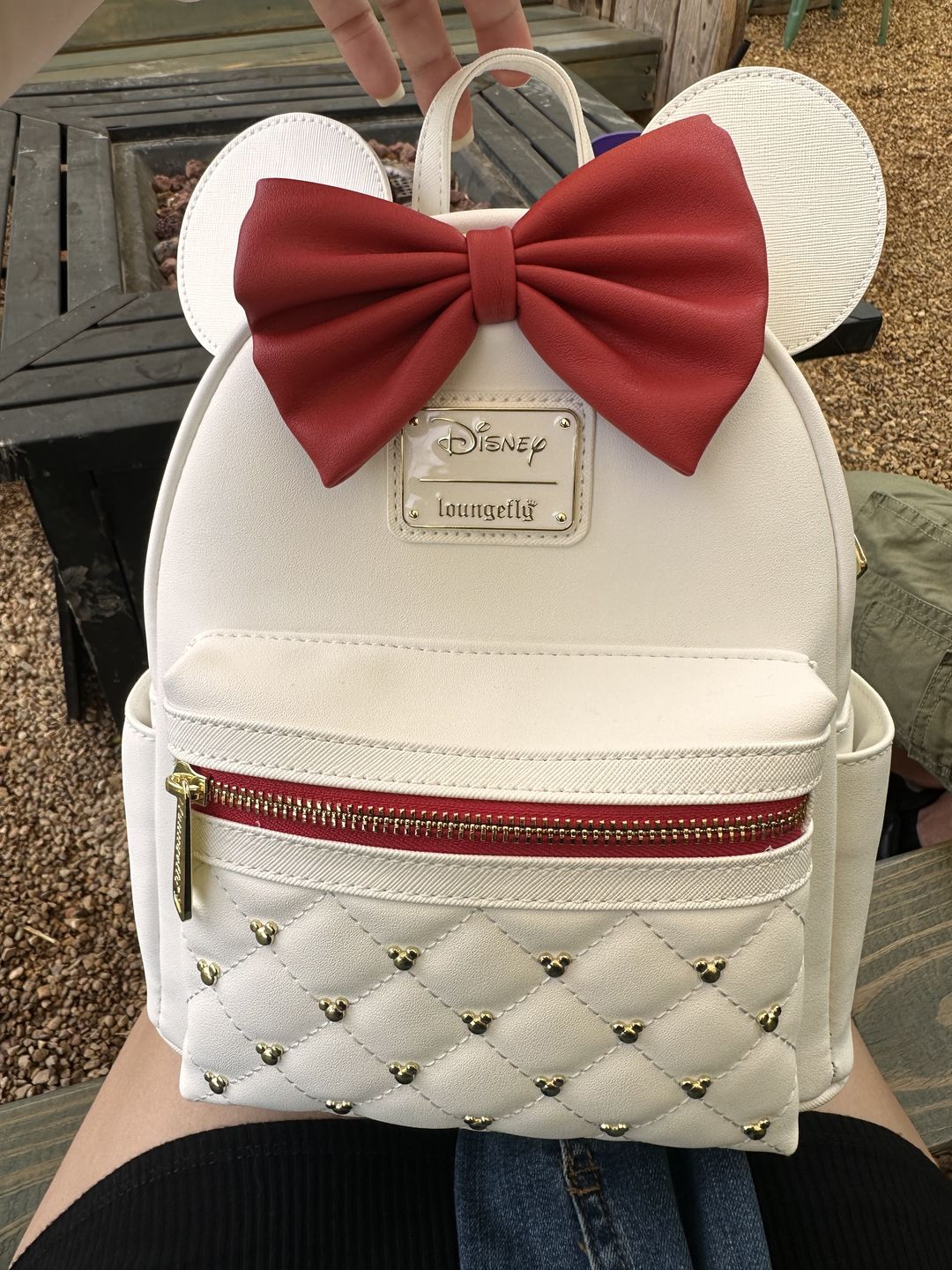 Customer photo review of 707 Street Exclusive - Loungefly Disney The Minnie Mouse Classic Series Mini Backpack - The Sweetheart