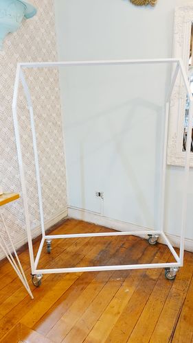 Customer photo review of Perchero House Metal WHITE