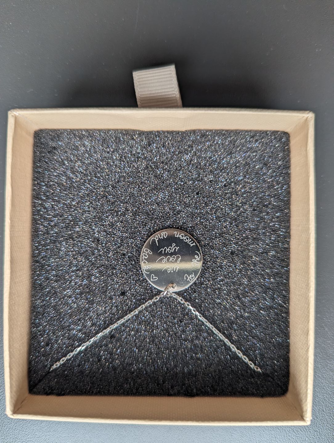 Customer photo review of Halskette mit Geburtsstein