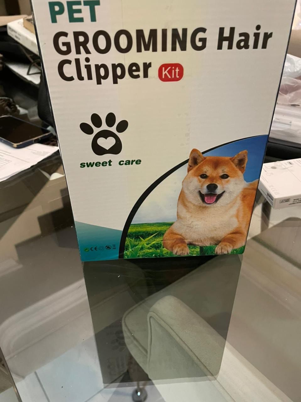 Customer photo review of The Original ClipMyPaws™ - The World's Quietest Pet Hair Clipper