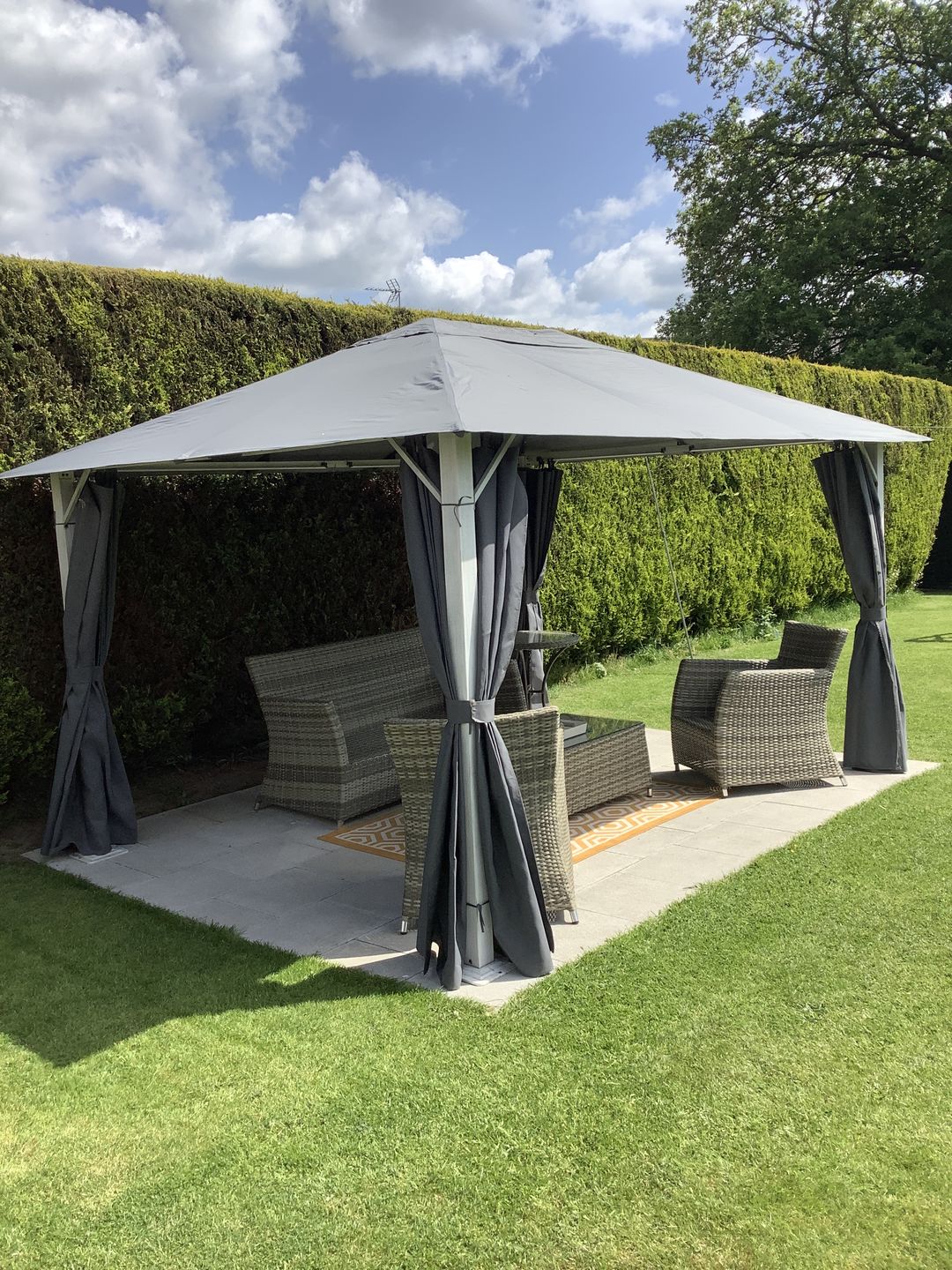 Customer photo review of Glendale Highfield Gazebo Canopy