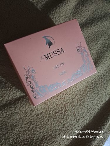 Customer photo review of Gel Gama Pastel 6 pzas MUSSA