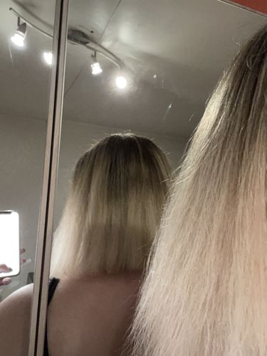 Customer photo review of Soin Sans Rinçage Lissant