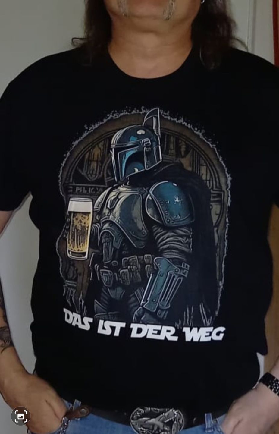 Customer photo review of Das ist der Weg - Herren Shirt