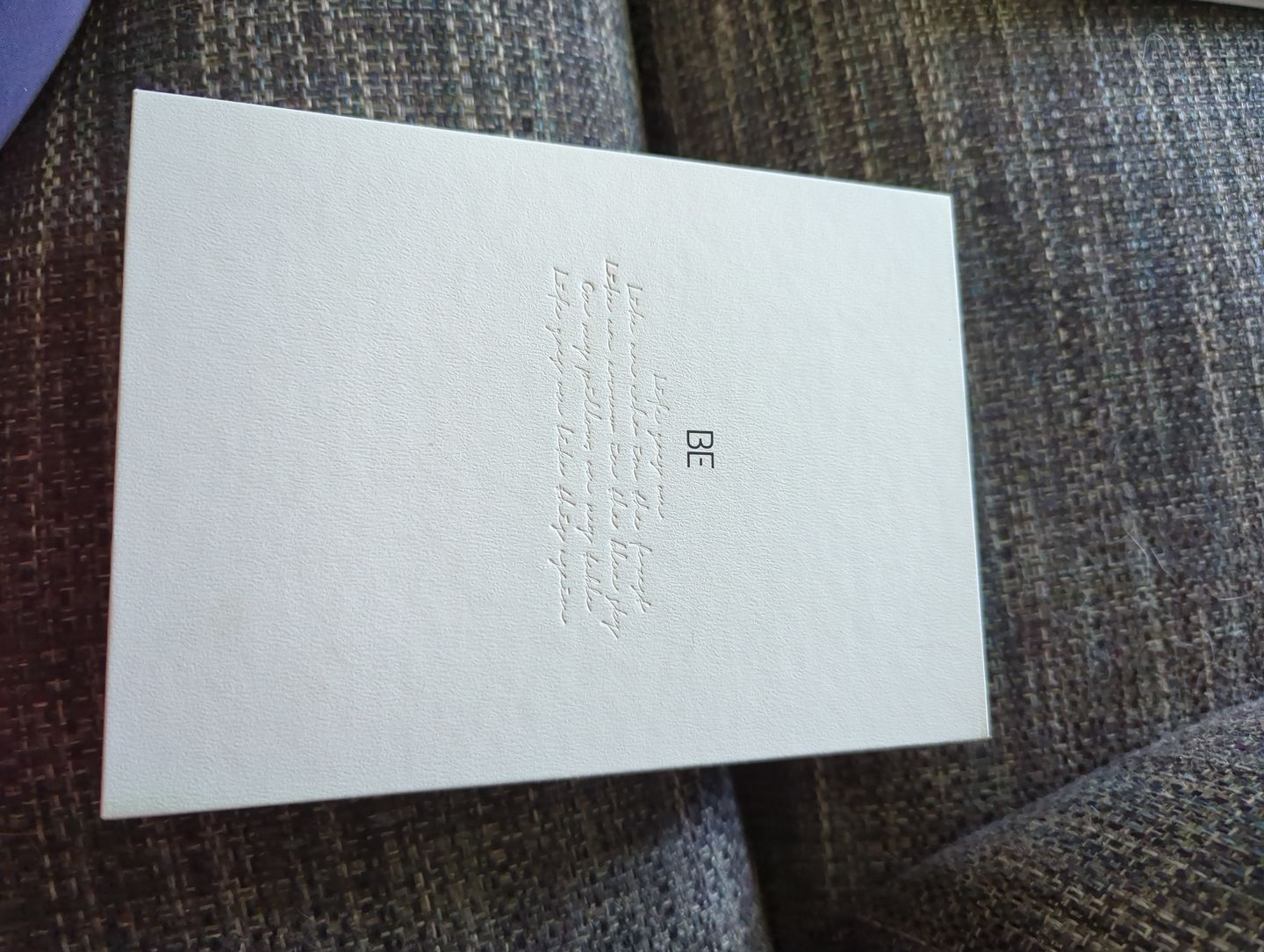 Customer photo review of BTS - SPECIAL ALBUM BE (DELUXE EDITION)