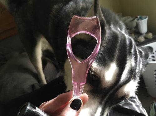 Customer photo review of Mascara Shield™