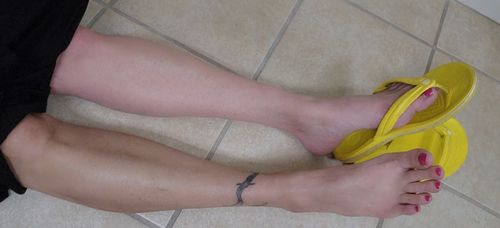 Customer photo review of Desert Bronze Self Tanning Mousse