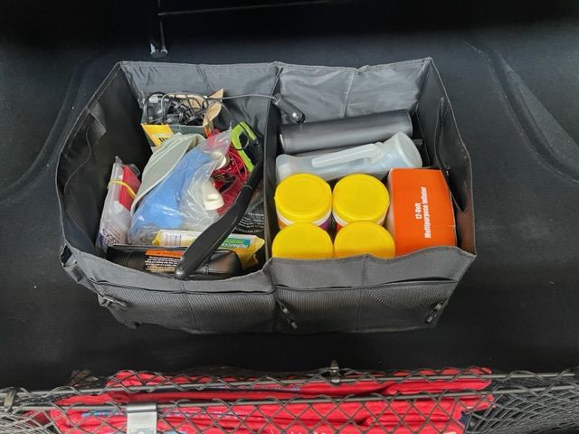 Customer photo review of Trunk Space Saver