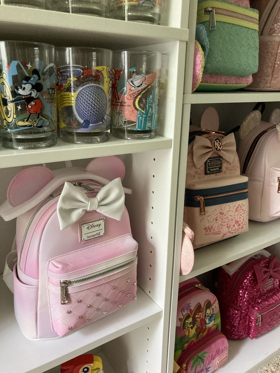 Customer photo review of 707 Street Exclusive - Loungefly Disney The Minnie Mouse Classic Series Mini Backpack - Sakura