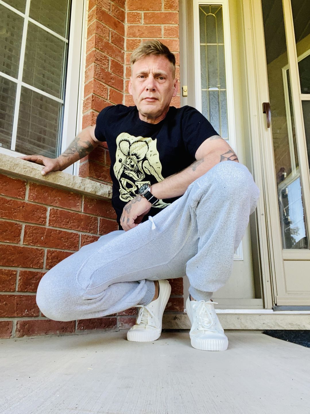 Customer photo review of Sea Salt Center Lo Top | Unisex Canvas Sneaker