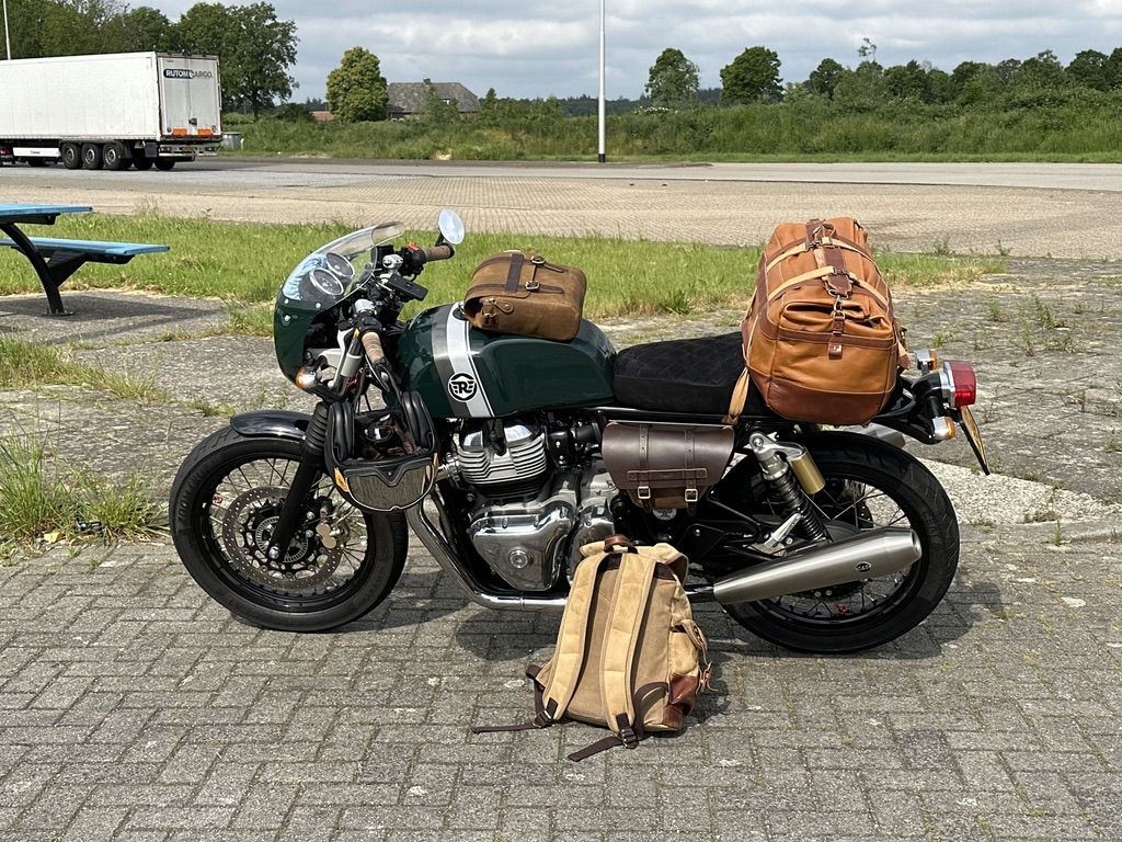 Customer photo review of outlaw duffel bag