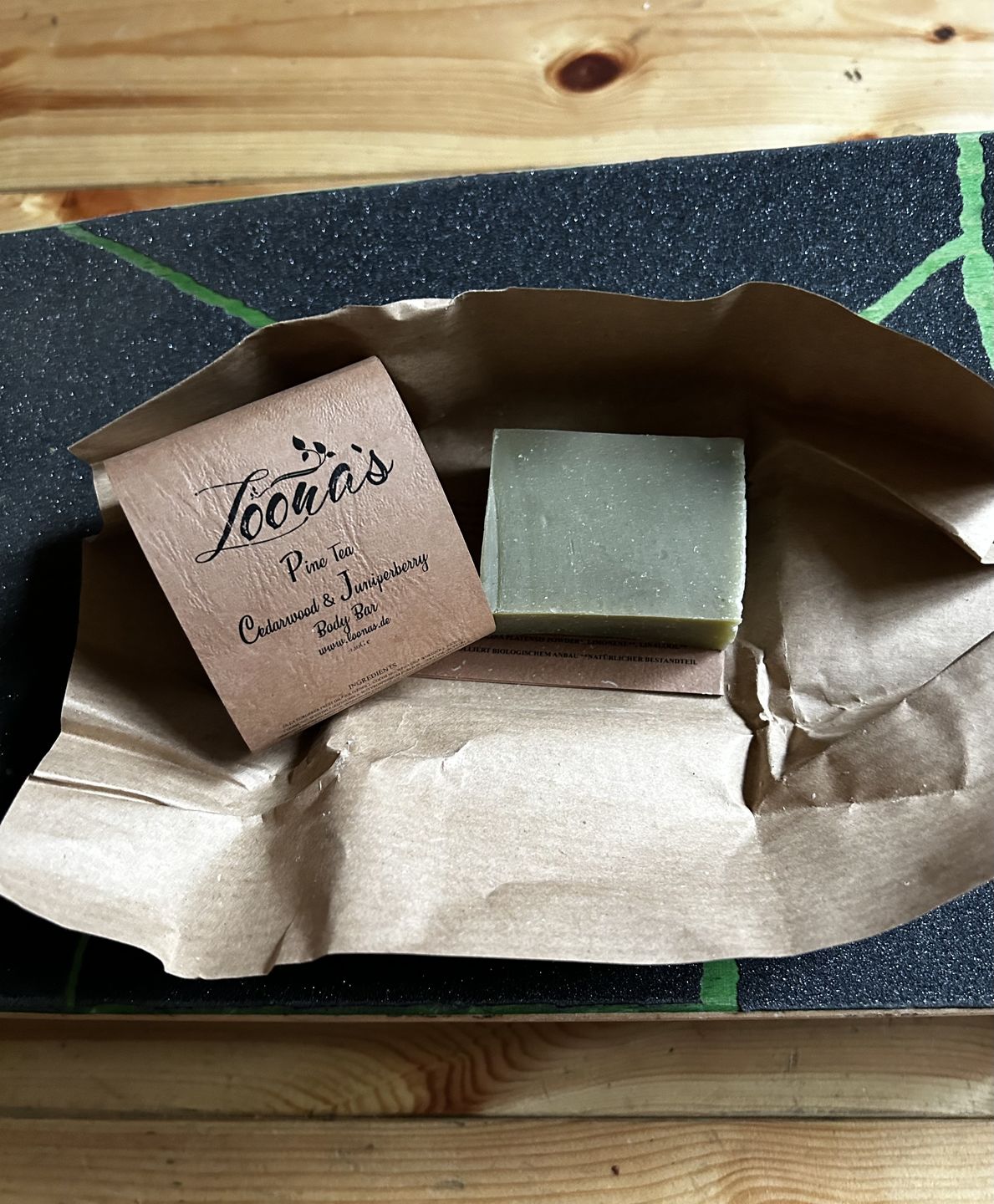 Customer photo review of Kiefernadeltee mit Zedernholz & Wacholderbeere (Erdung des Geistes - Tiefenreinigung der Haut)