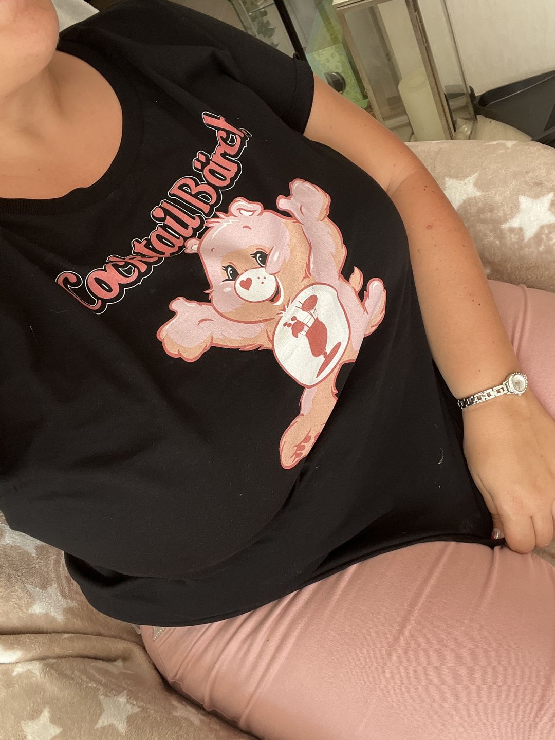 Customer photo review of Cocktail Bärchi - Glücksbärchi - Damen Organic Shirt