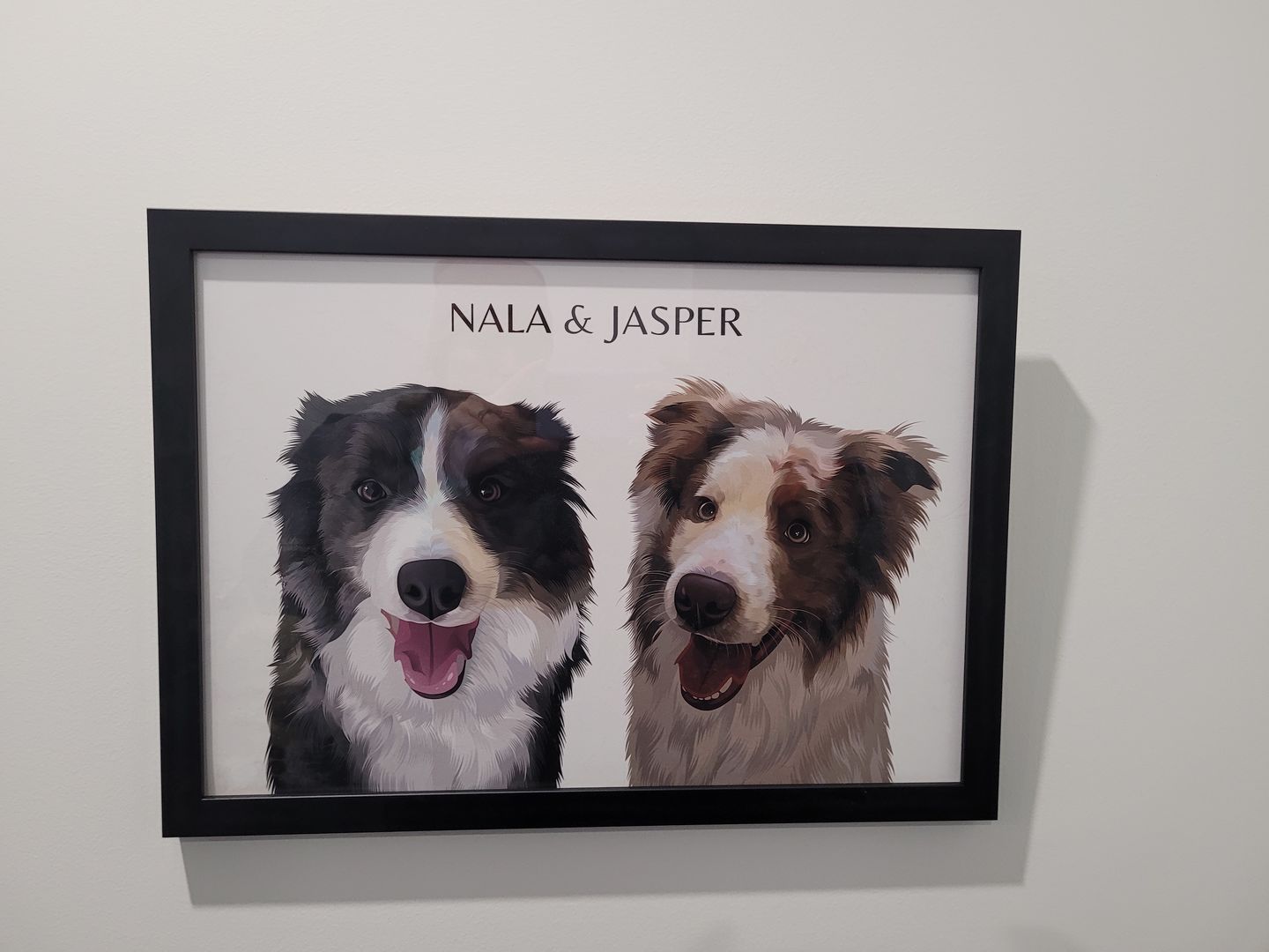 Customer photo review of Two-Pet Portrait