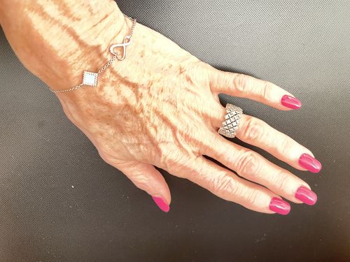 Customer photo review of Eternal Love Bracelet