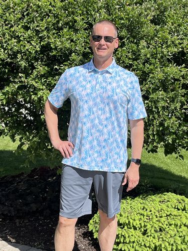 Customer photo review of Party Palms Everyday Polo