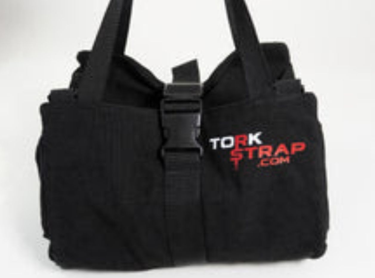 Customer photo review of TorkBag™ Strap Organizing Carrier (PRE-ORDER)